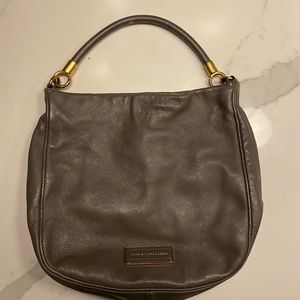 Marc by Marc jacobs grey leather bag (authentic)